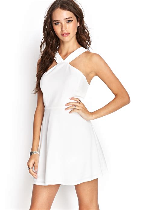 forever 21 white dress